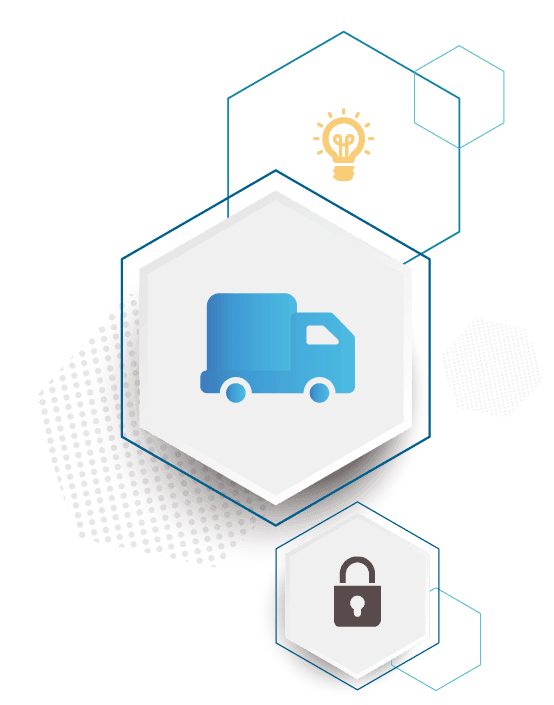 Ilustração de caminhão